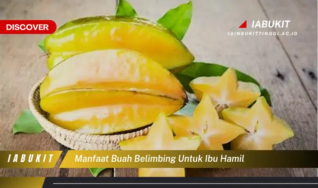 manfaat buah belimbing untuk ibu hamil