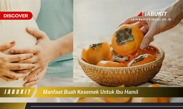 manfaat buah kesemek untuk ibu hamil