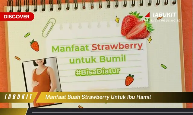 manfaat buah strawberry untuk ibu hamil