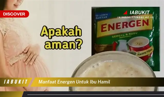 manfaat energen untuk ibu hamil