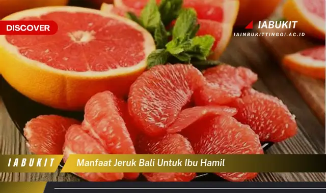 manfaat jeruk bali untuk ibu hamil