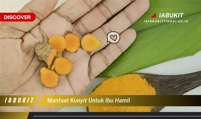 manfaat kunyit untuk ibu hamil