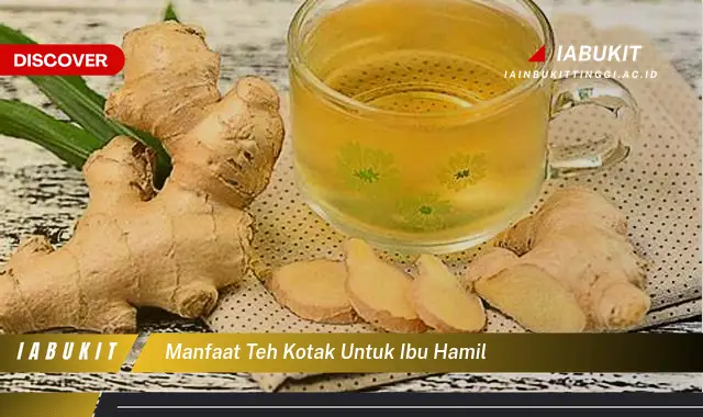 manfaat teh kotak untuk ibu hamil