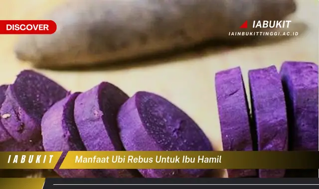 manfaat ubi rebus untuk ibu hamil