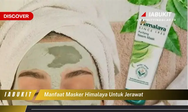 manfaat masker himalaya untuk jerawat