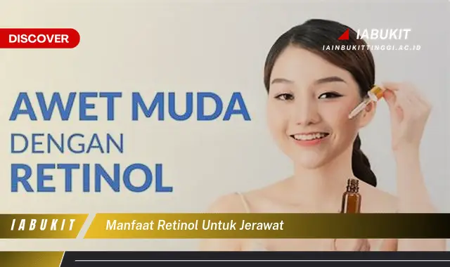 manfaat retinol untuk jerawat