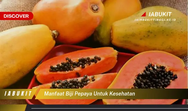 Ketahui 7 Manfaat Biji Pepaya untuk Kesehatan yang Jarang Diketahui ...