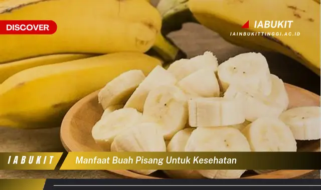 manfaat buah pisang untuk kesehatan