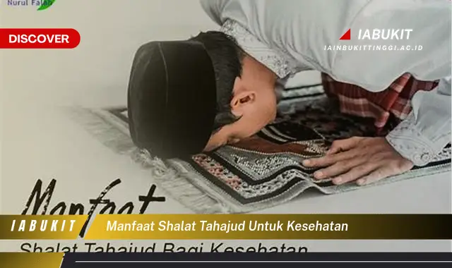 manfaat shalat tahajud untuk kesehatan