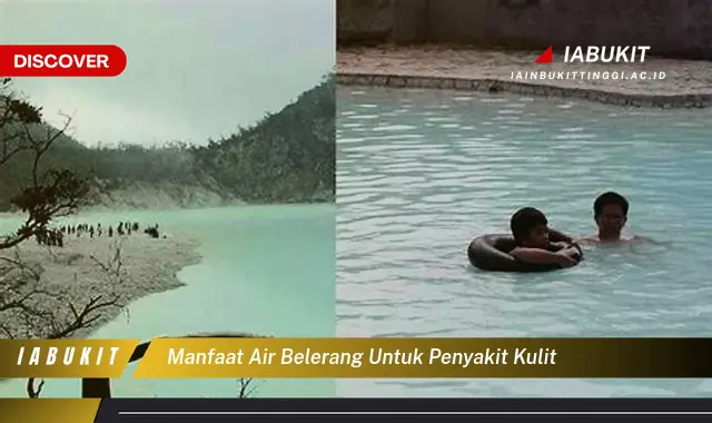 manfaat air belerang untuk penyakit kulit