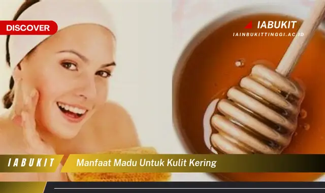 manfaat madu untuk kulit kering