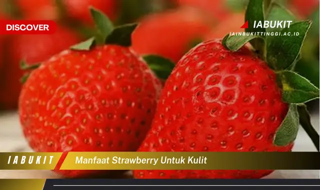 Banyak yang Belum Tau! Inilah 7 Manfaat Strawberry untuk Kulit