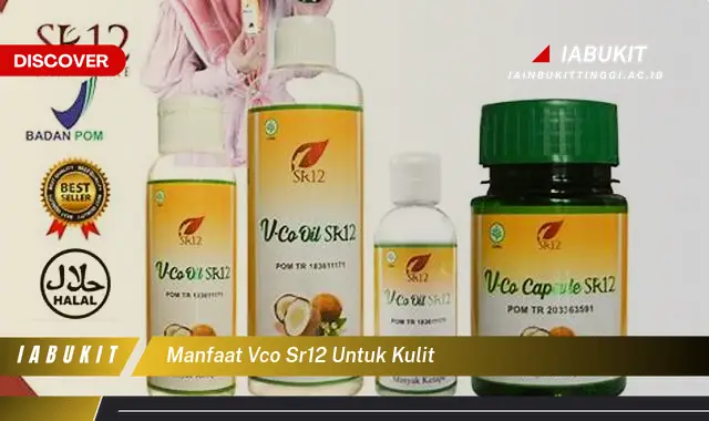 manfaat vco sr12 untuk kulit