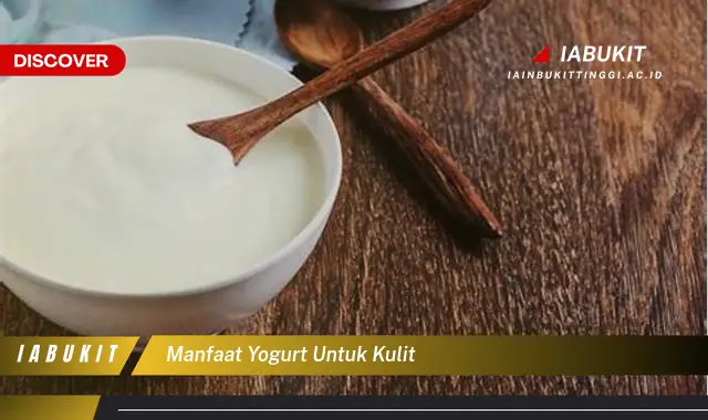 manfaat yogurt untuk kulit