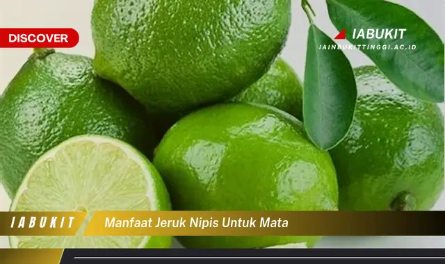 manfaat jeruk nipis untuk mata