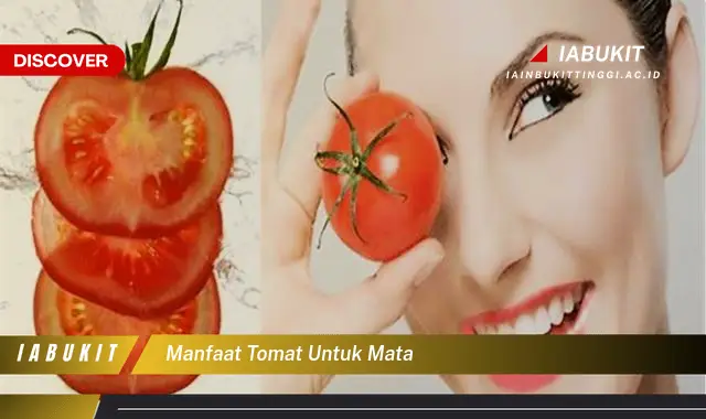 manfaat tomat untuk mata