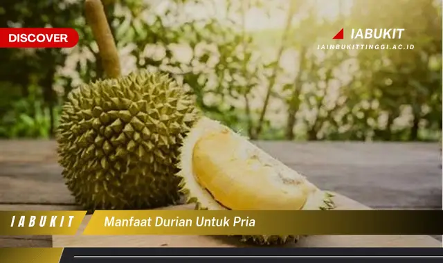 Ketahui 7 Manfaat Durian untuk Pria yang Jarang Diketahui
