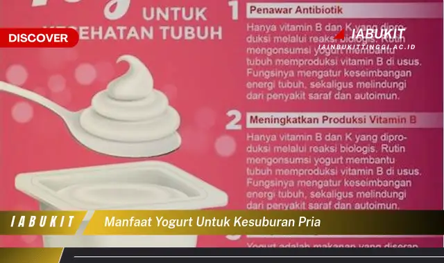 manfaat yogurt untuk kesuburan pria