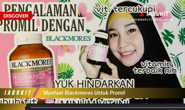 manfaat blackmores untuk promil