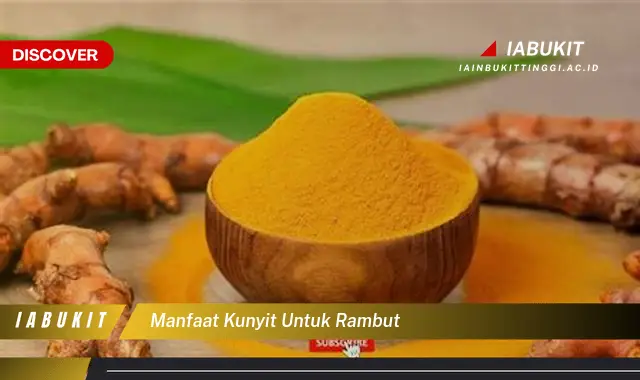 manfaat kunyit untuk rambut