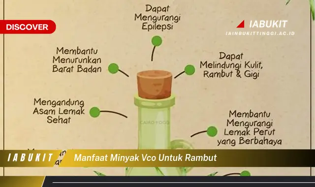 manfaat minyak vco untuk rambut