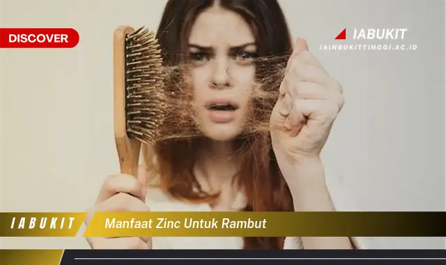 manfaat zinc untuk rambut