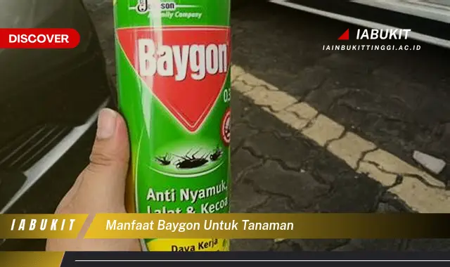 manfaat baygon untuk tanaman