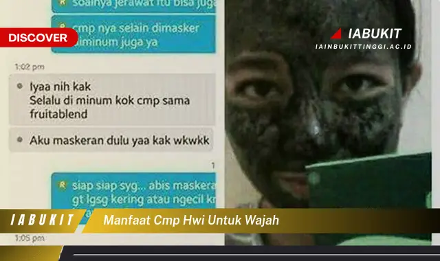 manfaat cmp hwi untuk wajah