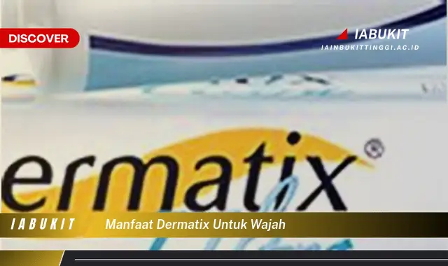 manfaat dermatix untuk wajah