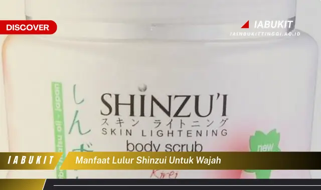 manfaat lulur shinzui untuk wajah manfaat lulur shinzui untuk wajah