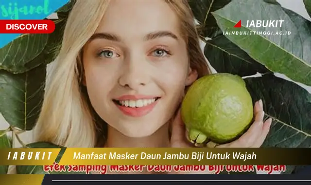 manfaat masker daun jambu biji untuk wajah