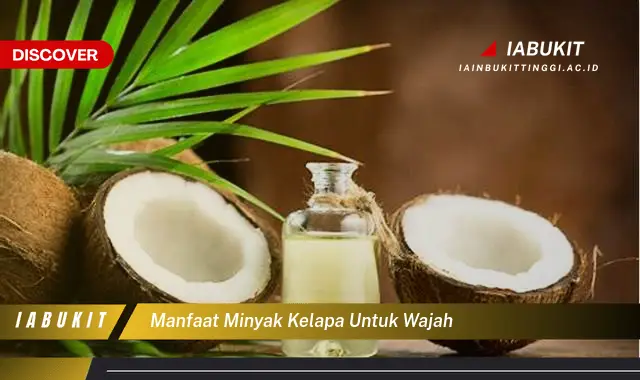 manfaat minyak kelapa untuk wajah