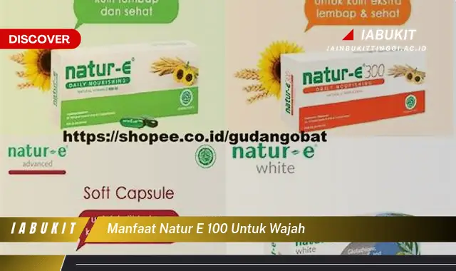 manfaat natur e 100 untuk wajah