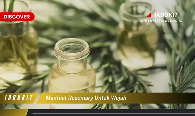 manfaat rosemary untuk wajah