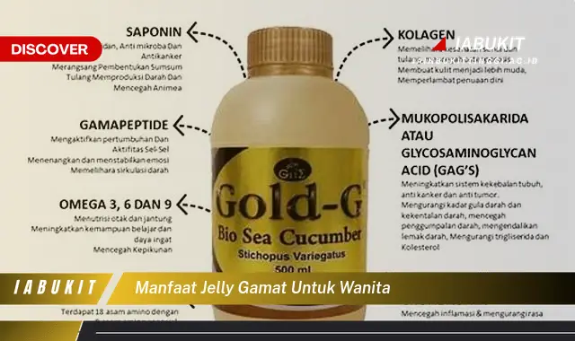 manfaat jelly gamat untuk wanita