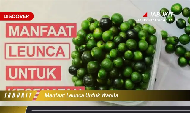 manfaat leunca untuk wanita