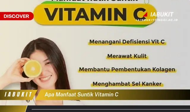 apa manfaat suntik vitamin c