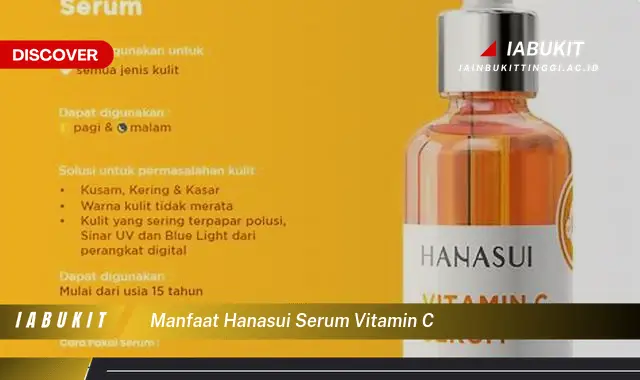 manfaat hanasui serum vitamin c