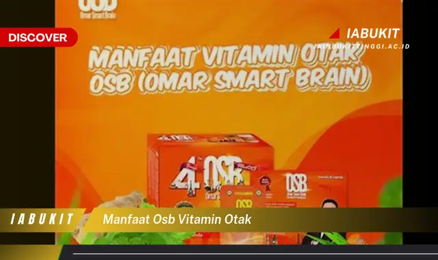 Temukan 7 Manfaat Luar Biasa Vitamin Otak Yang Wajib Kamu Intip - Discover