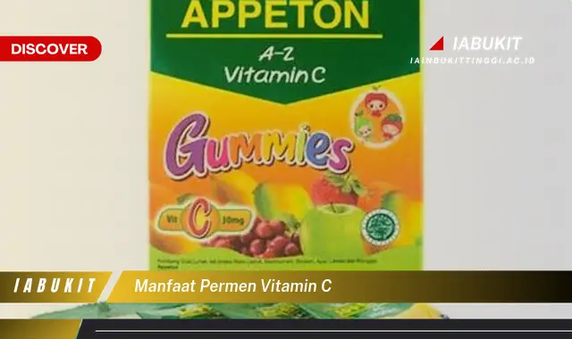 manfaat permen vitamin c