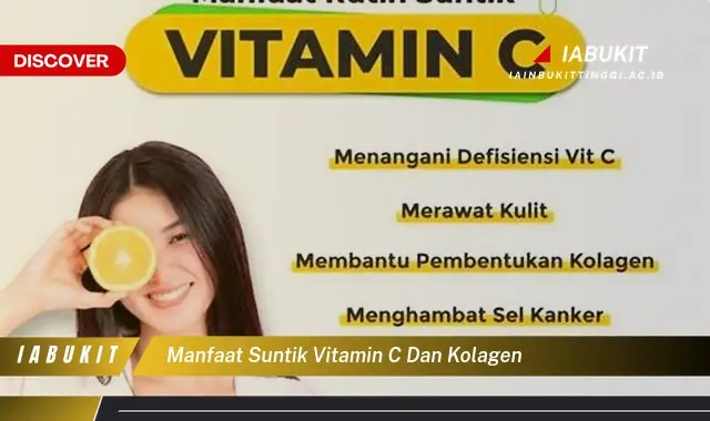 manfaat suntik vitamin c dan kolagen