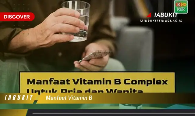 manfaat vitamin b