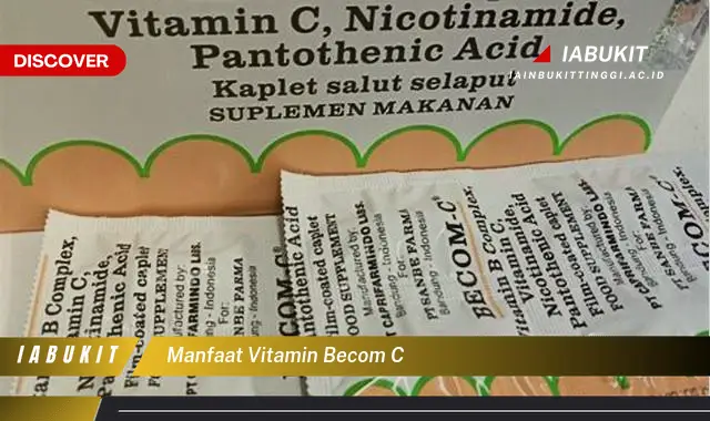 manfaat vitamin becom c