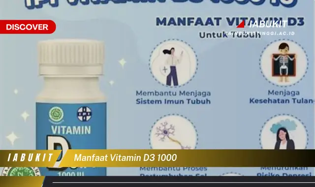 manfaat vitamin d3 1000