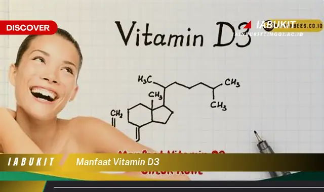 manfaat vitamin d3