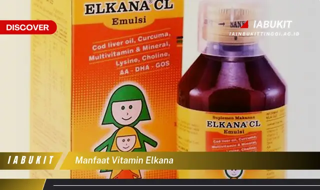 manfaat vitamin elkana