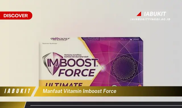 manfaat vitamin imboost force