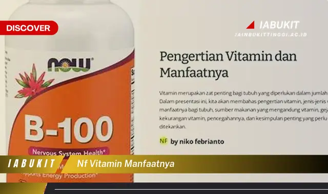 nf vitamin manfaatnya