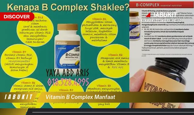 Temukan 7 Manfaat Vitamin B Kompleks yang Harus Kamu Intip