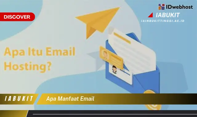 apa manfaat email